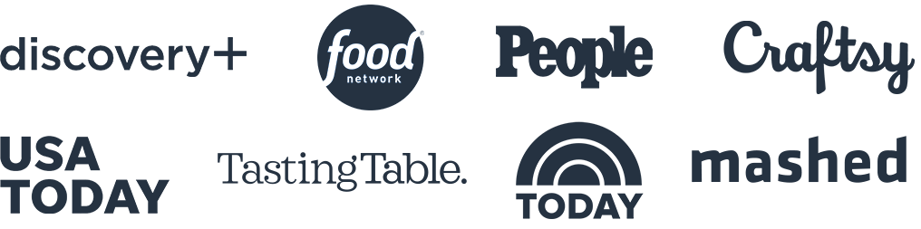 Press logos.