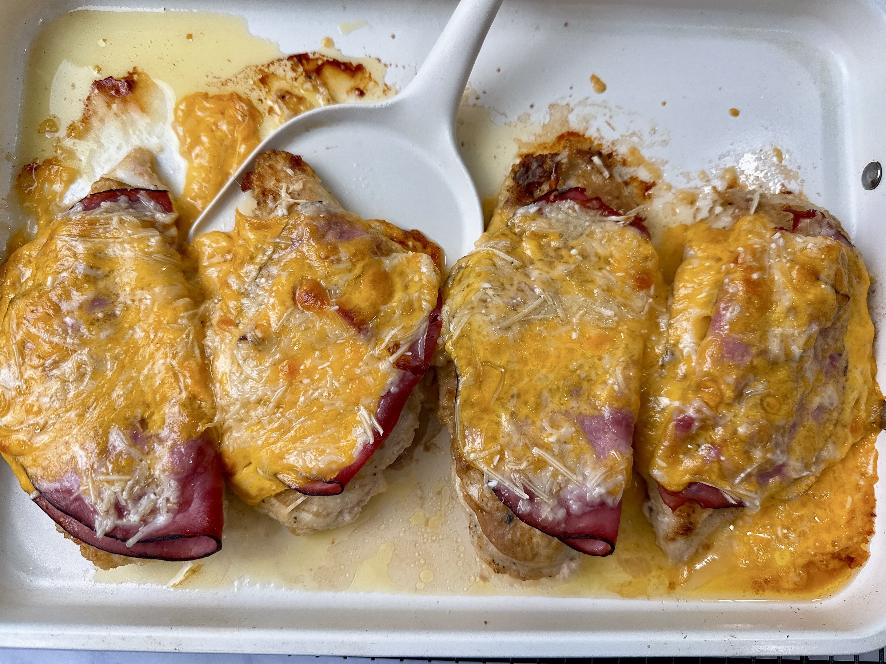 ham and cheddar chicken
