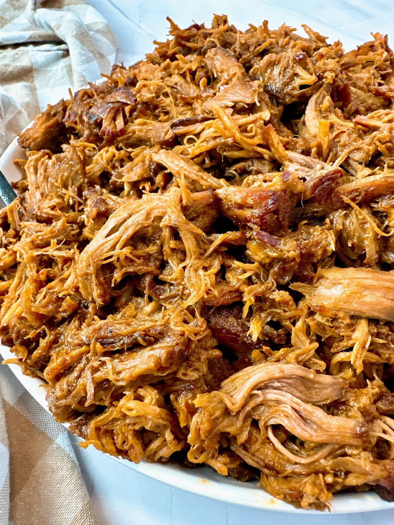 pulled pork on tortillas