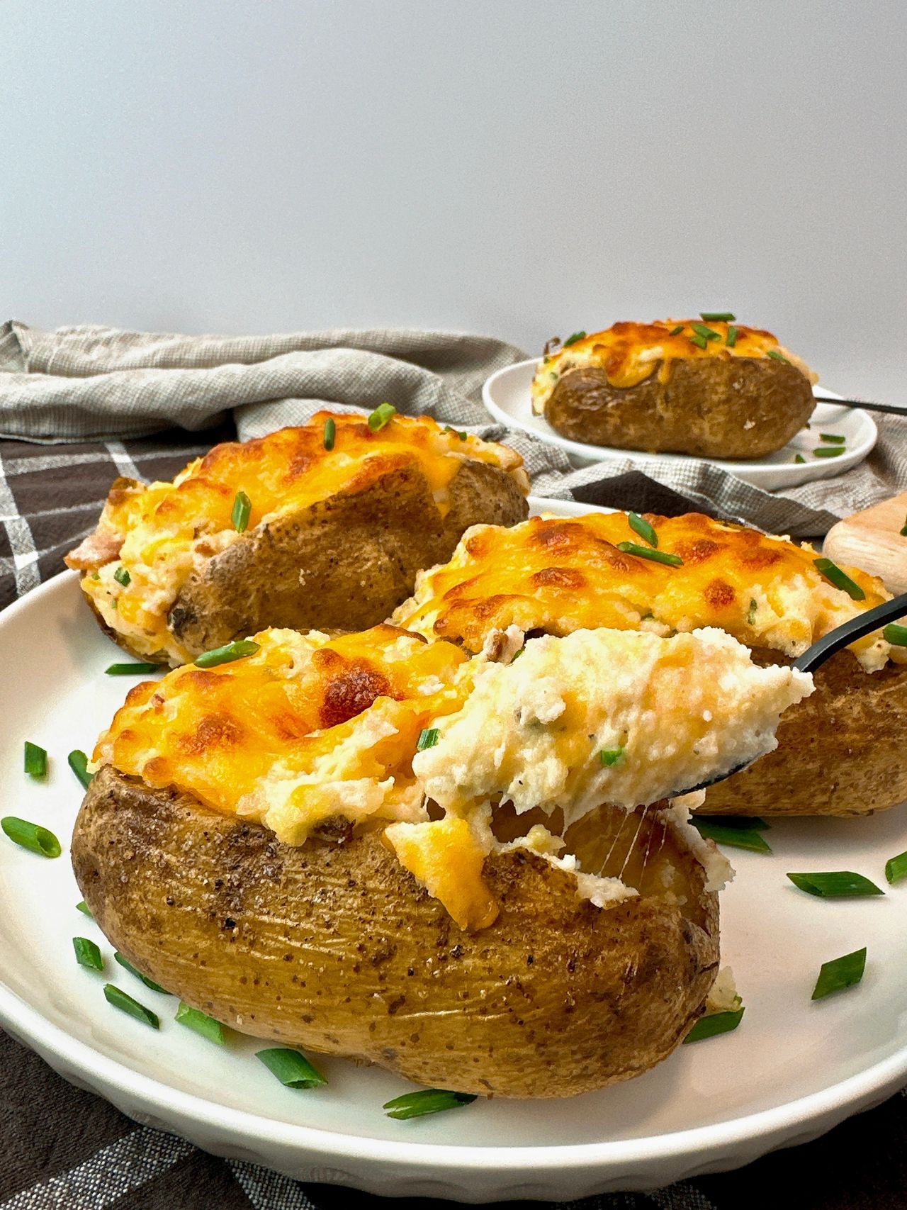 twice baked potatoes