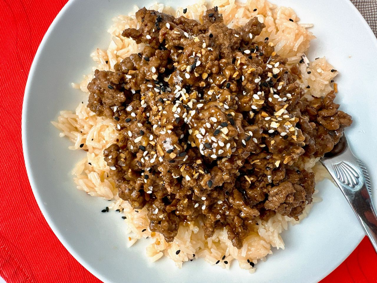 teriyaki ground beef