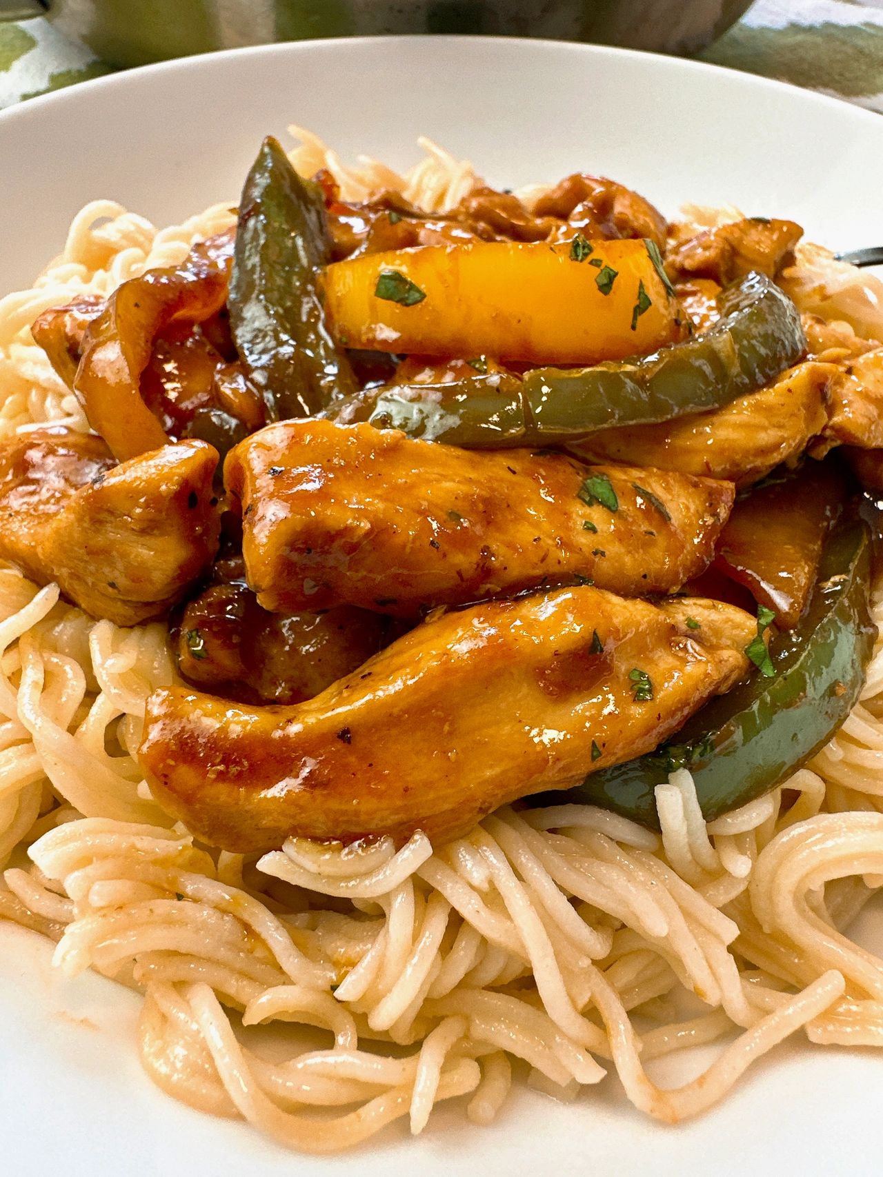 Chicken and Bell Pepper Teriyaki Chicken and Bell Pepper Teriyaki