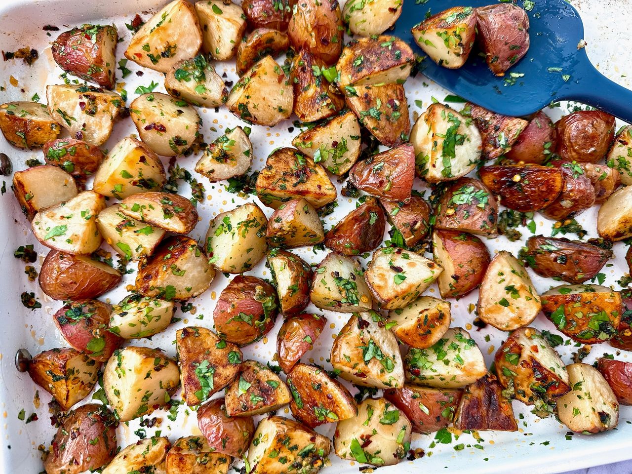 Lebanese Spicy Potatoes with Cilantro
