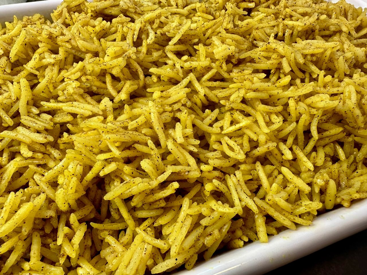 Indian restaurant rice