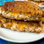 tuna melt on a plate