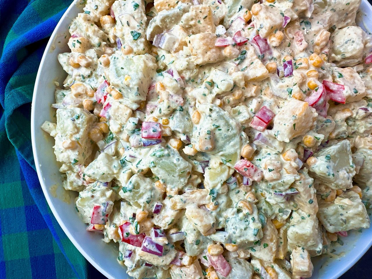 caribbean sweet potato salad