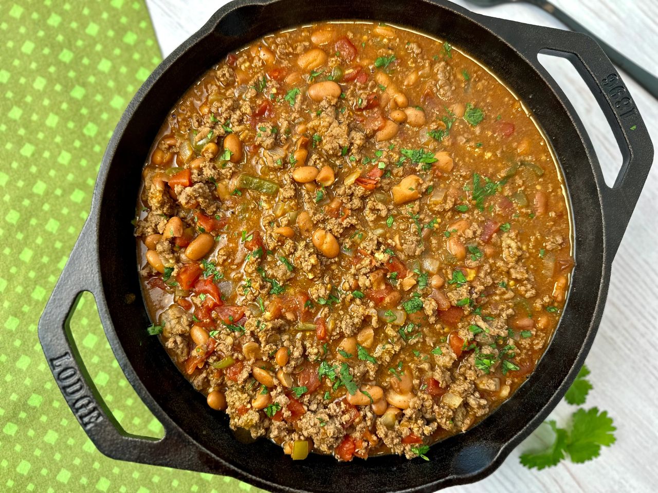 Spicy Beef and Beans