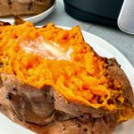 sweet potato with butter
