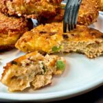 salmon patties on a plate