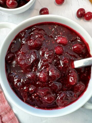 cranberry sauce