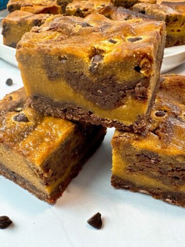 pumpkin brownies