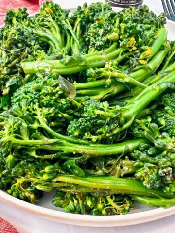 broccoli with hot honey