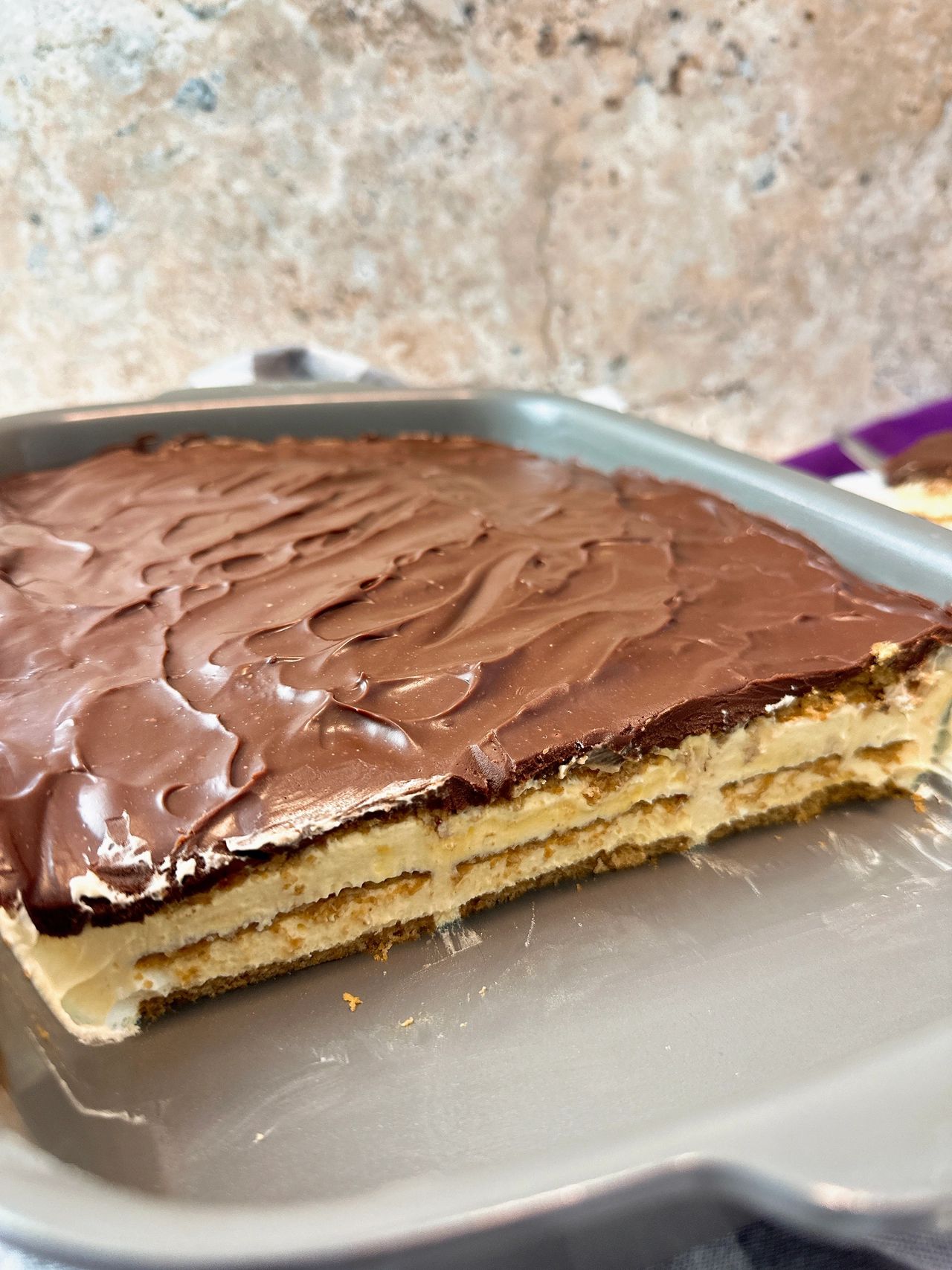 chocolate eclair cake