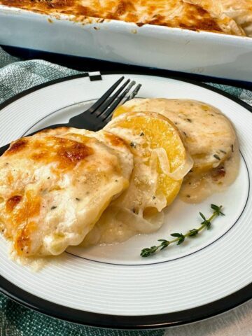 scalloped potatoes