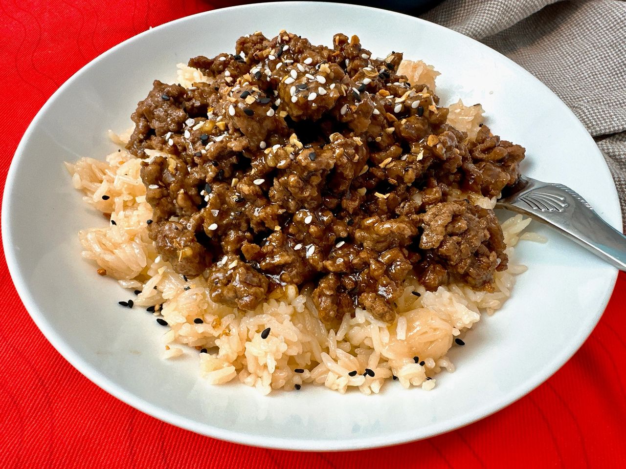 Teriyaki Ground Beef Teriyaki Ground Beef