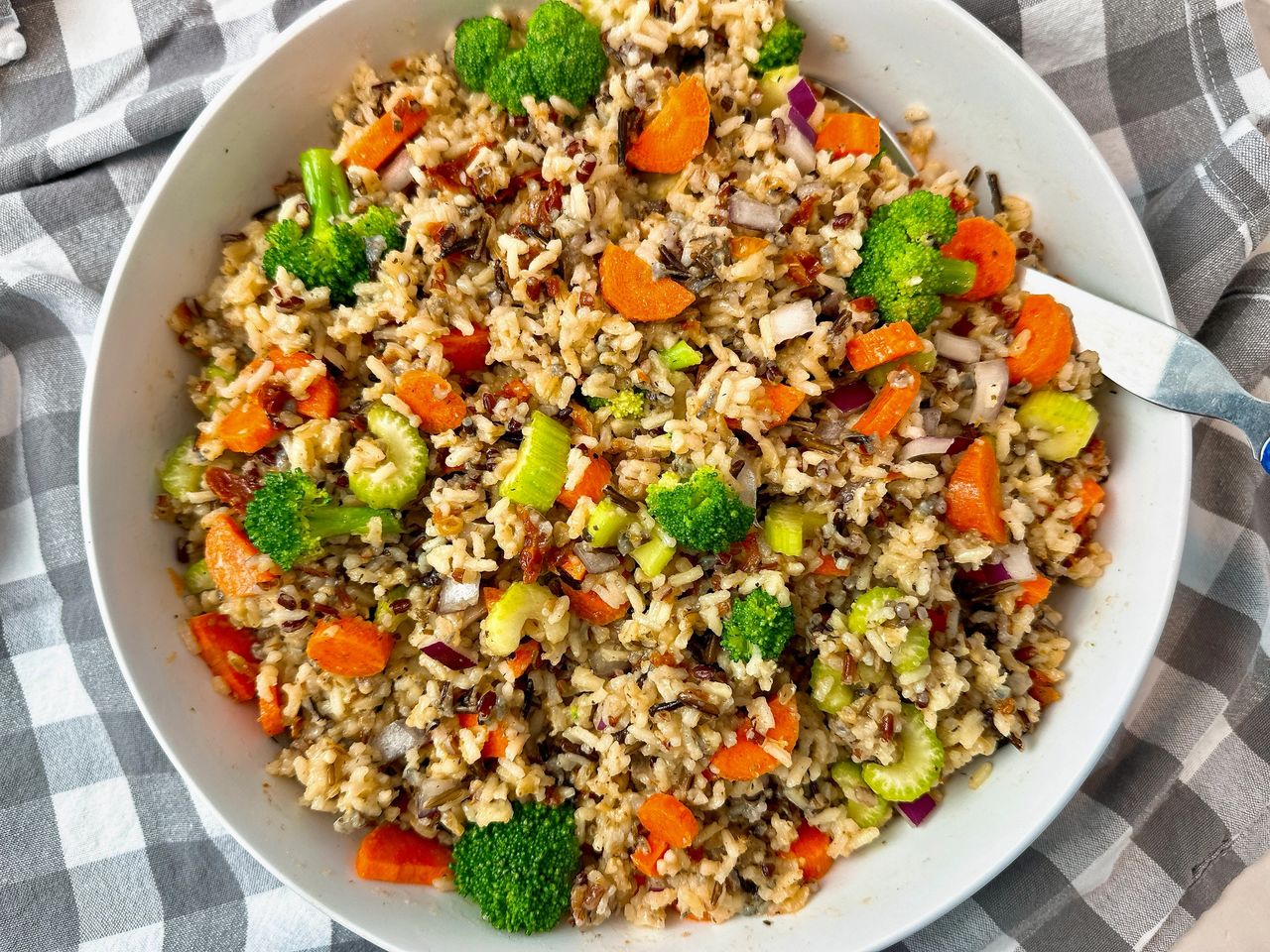 Rice and Vegetable Salad Rice and Vegetable Salad