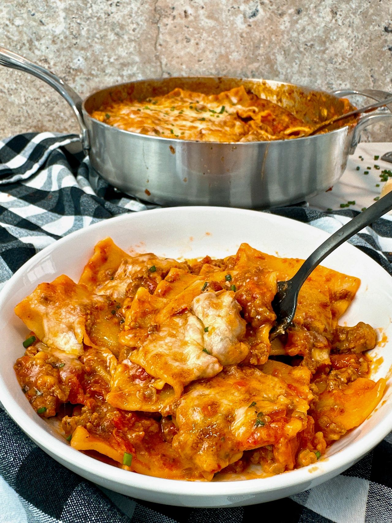 skillet lasagna