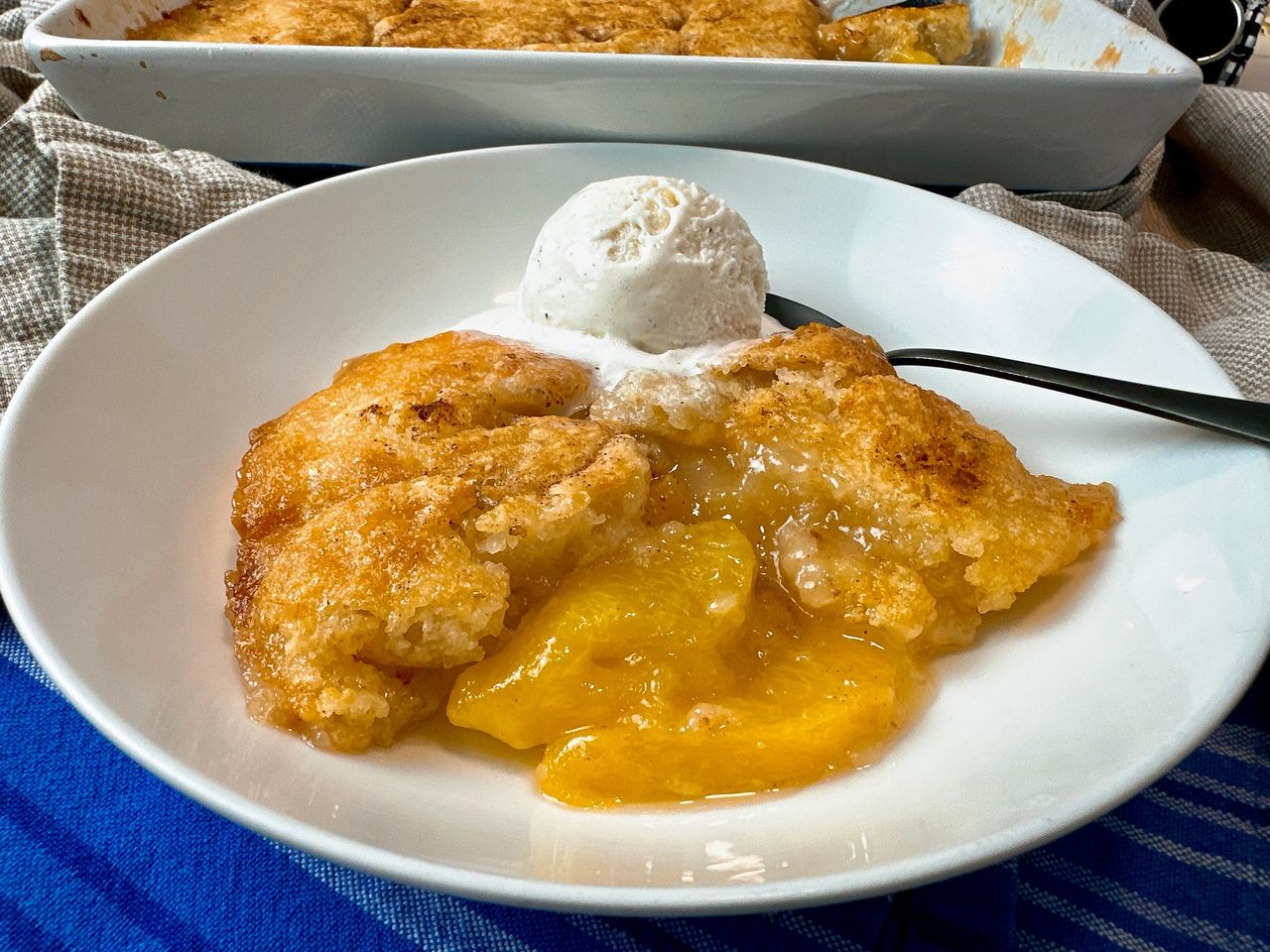 Peach Cobbler peach cobbler