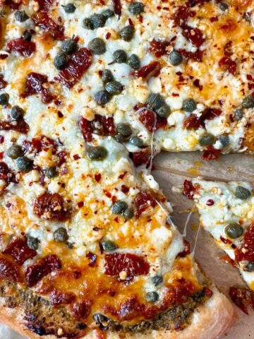 mediterranean pizza