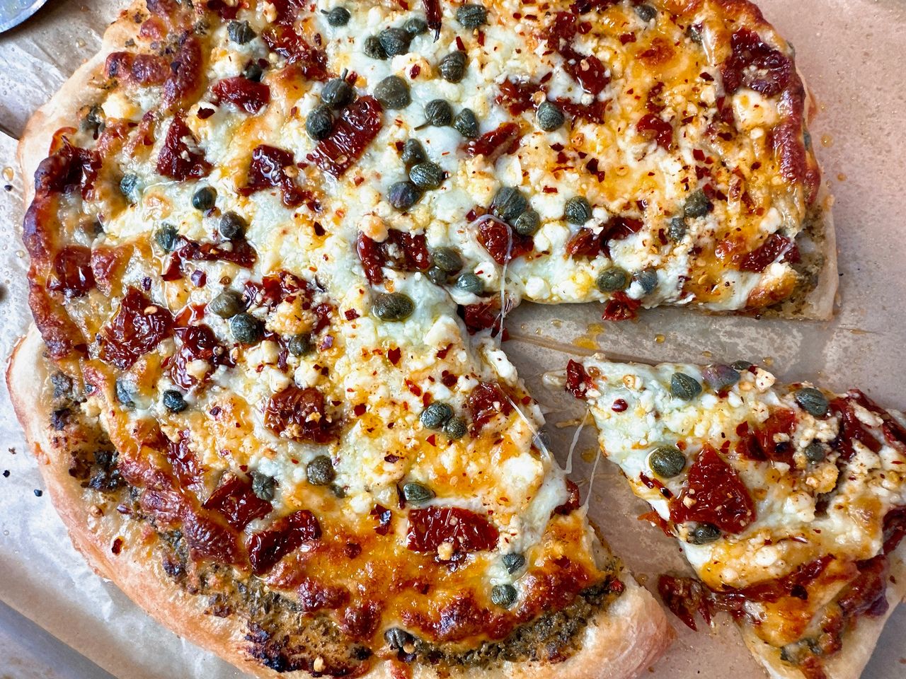 Mediterranean Pizza Mediterranean Pizza