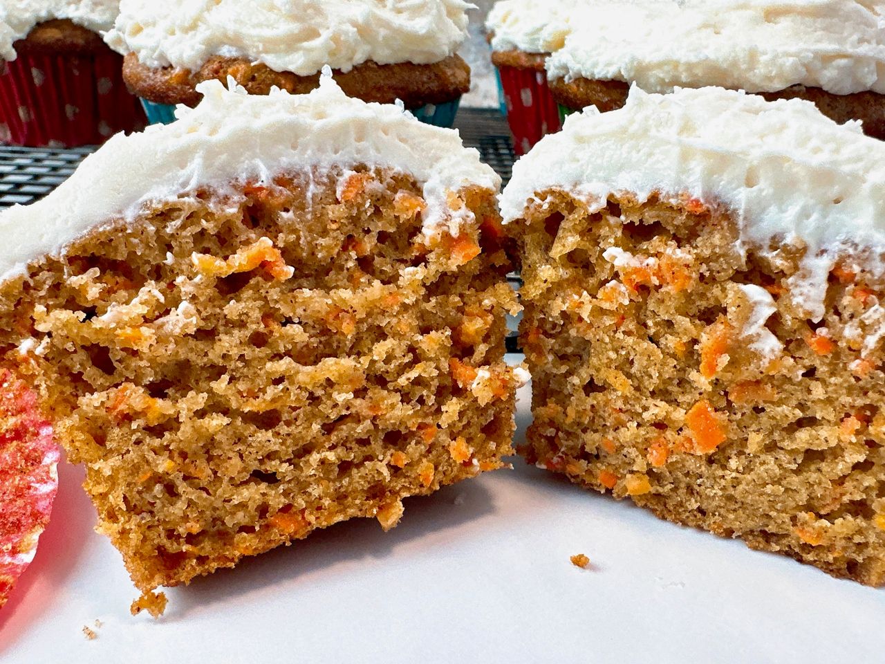 Carrot Cake Cupcakes 