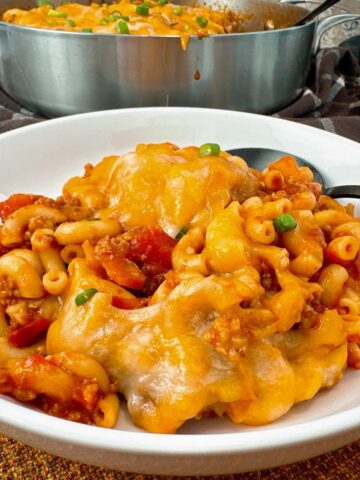 taco sausage and pasta