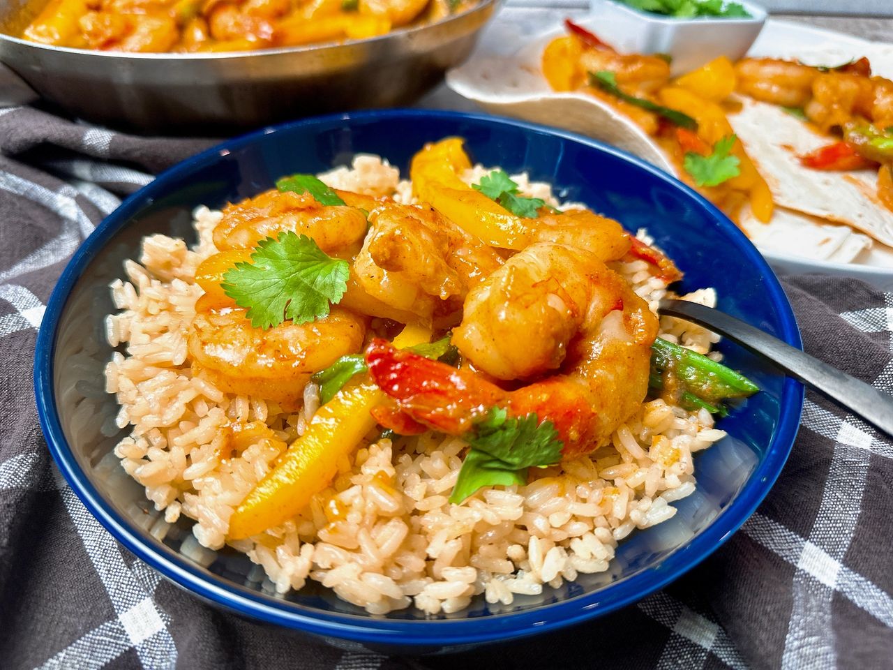 Shrimp and Pepper Skillet