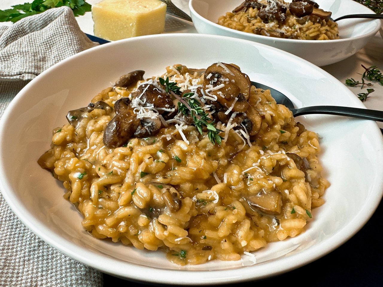 Mushroom Risotto Mushroom Risotto