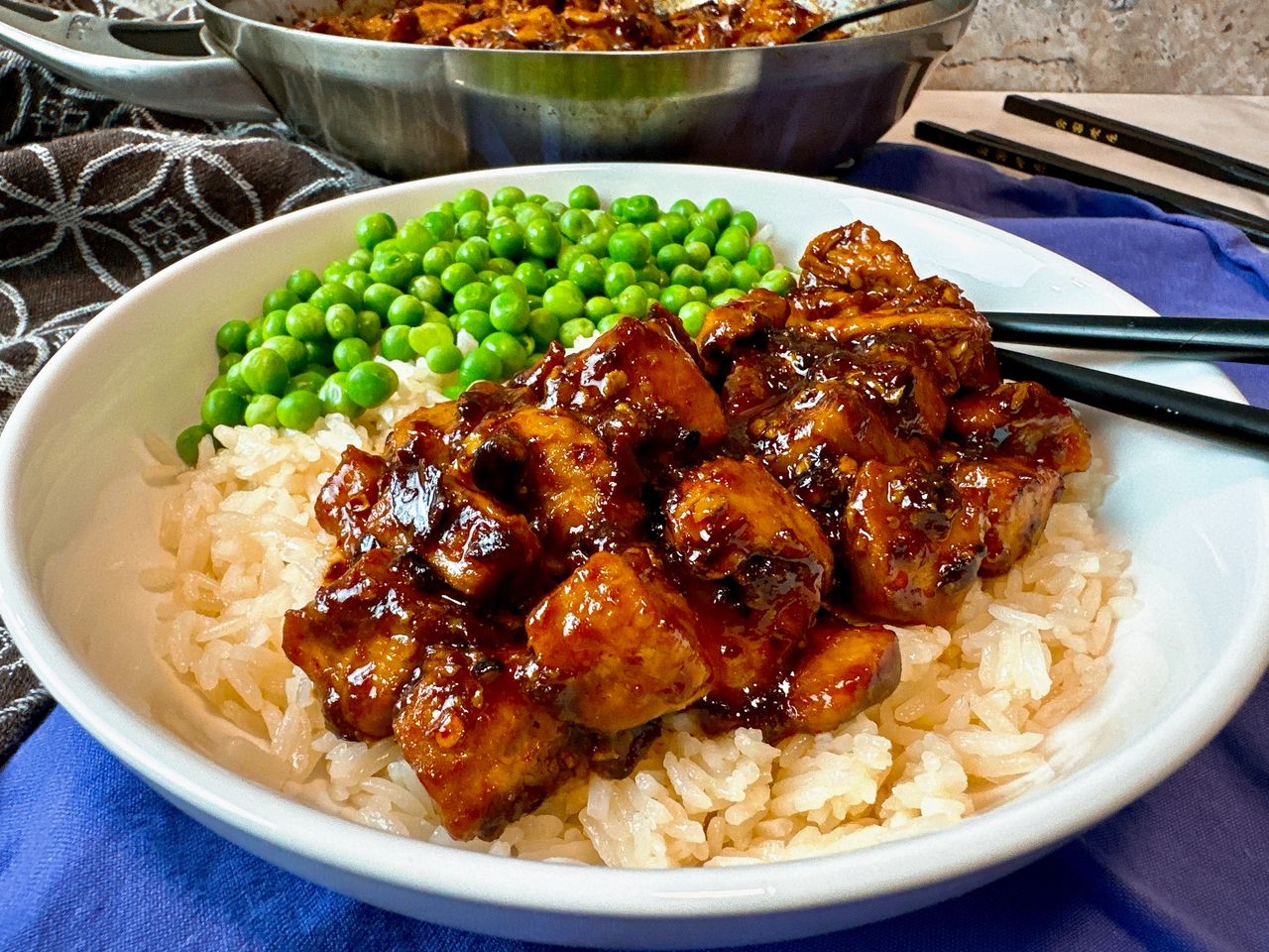 Teriyaki Chili Crisp Chicken 