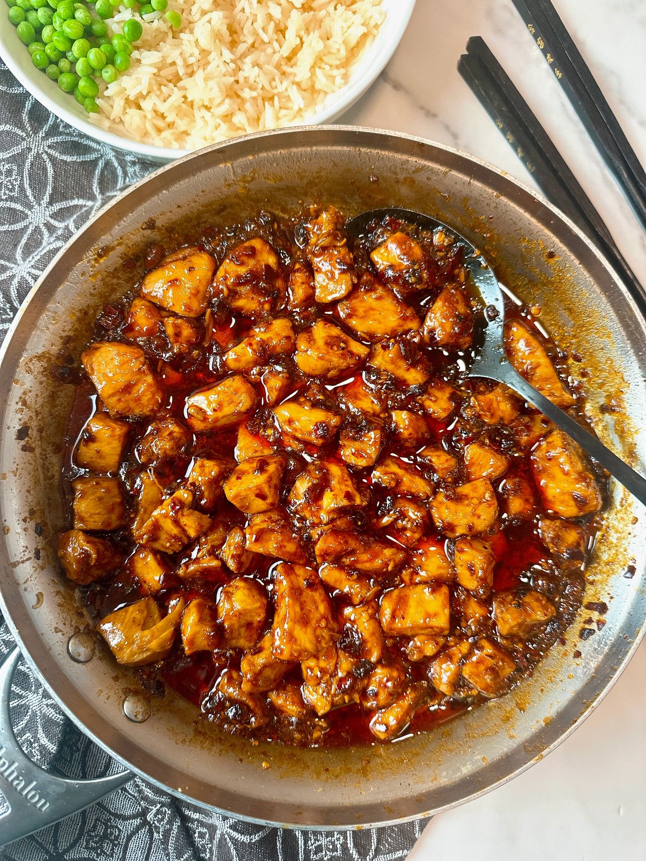 teriyaki chili crisp chicken