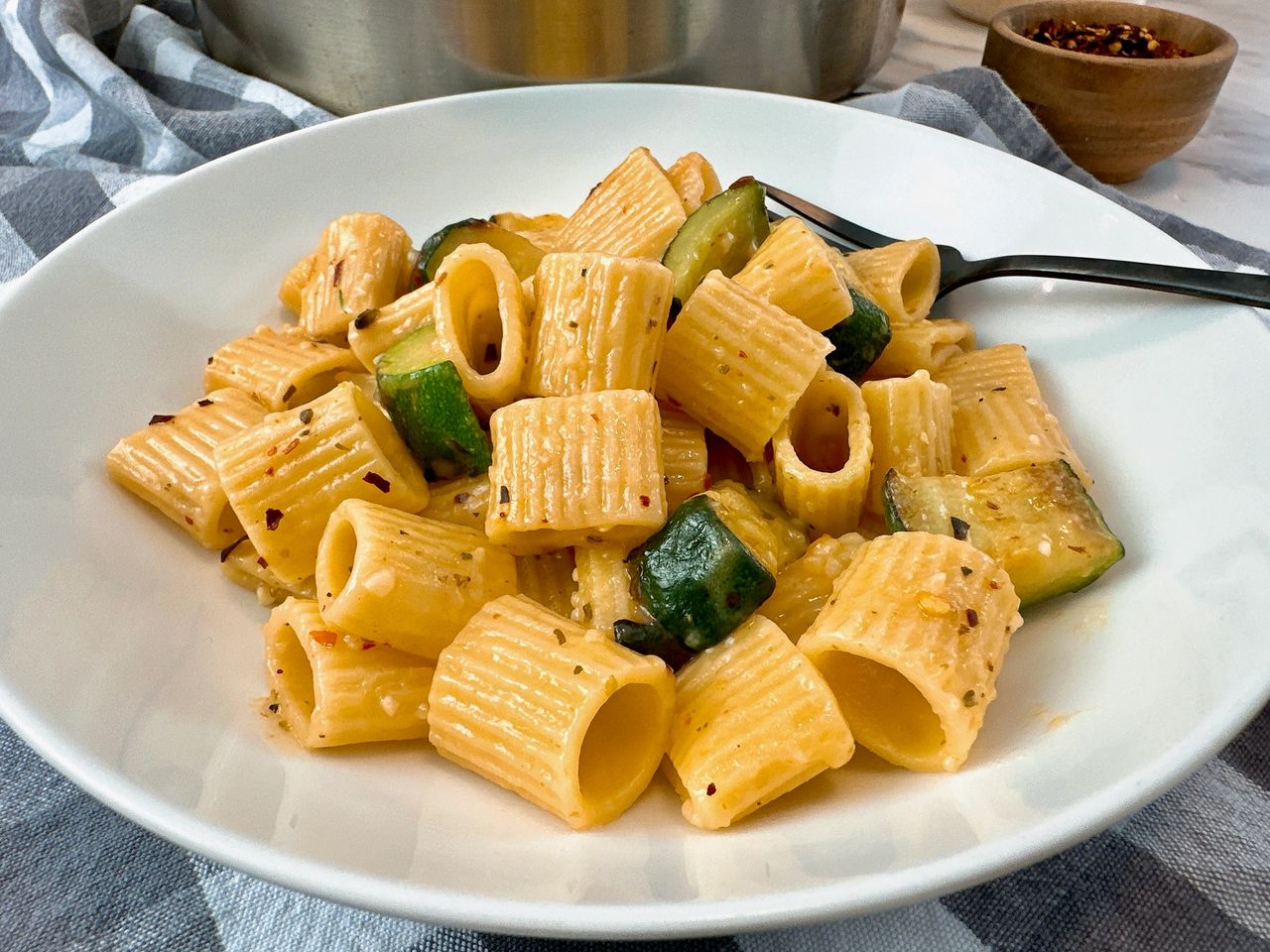 Zucchini Parmesan Pasta