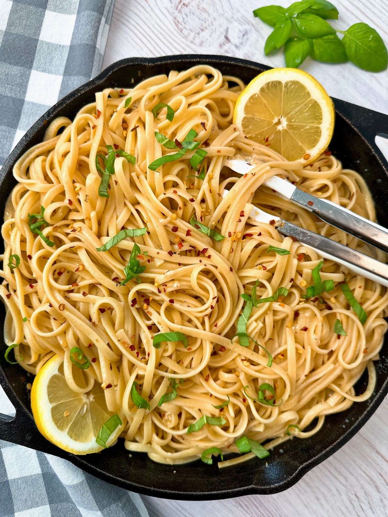 linguine with lemon and parmesan 