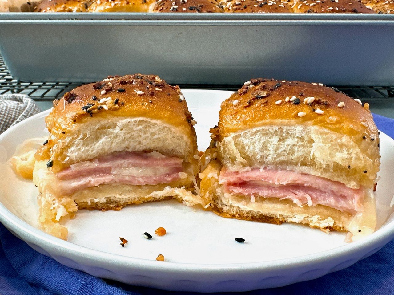 ham and cheese sliders