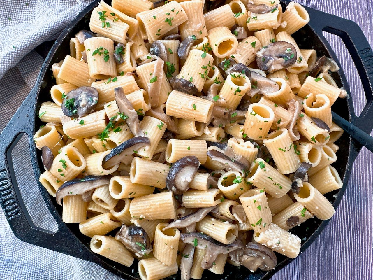 pasta with mushrooms