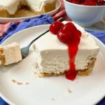 no bake cheesecake with cherry pie filling