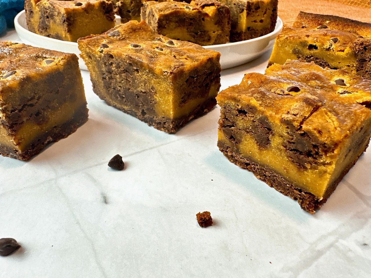 pumpkin brownies
