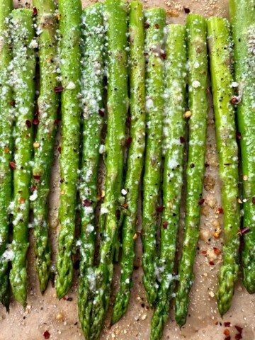 asparagus with parmesan