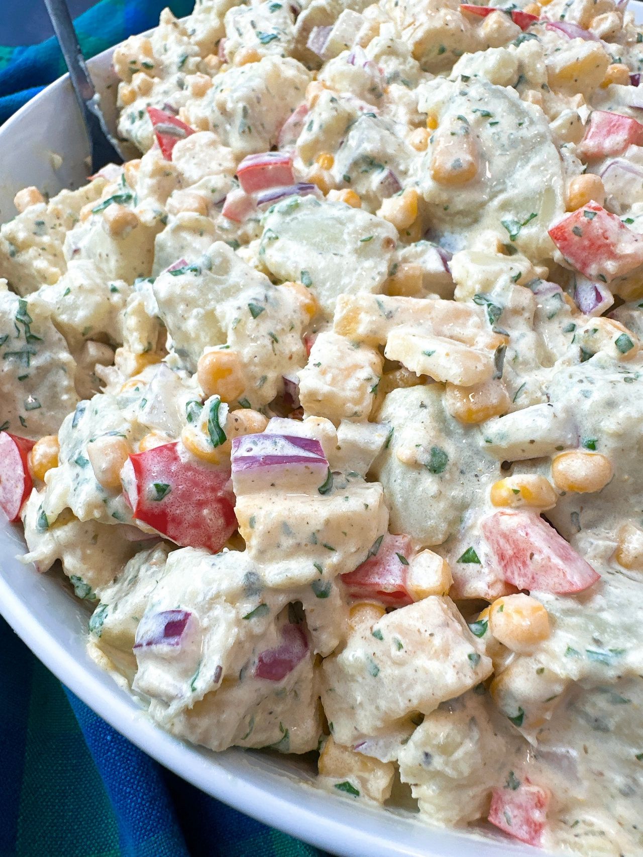 caribbean sweet potato salad