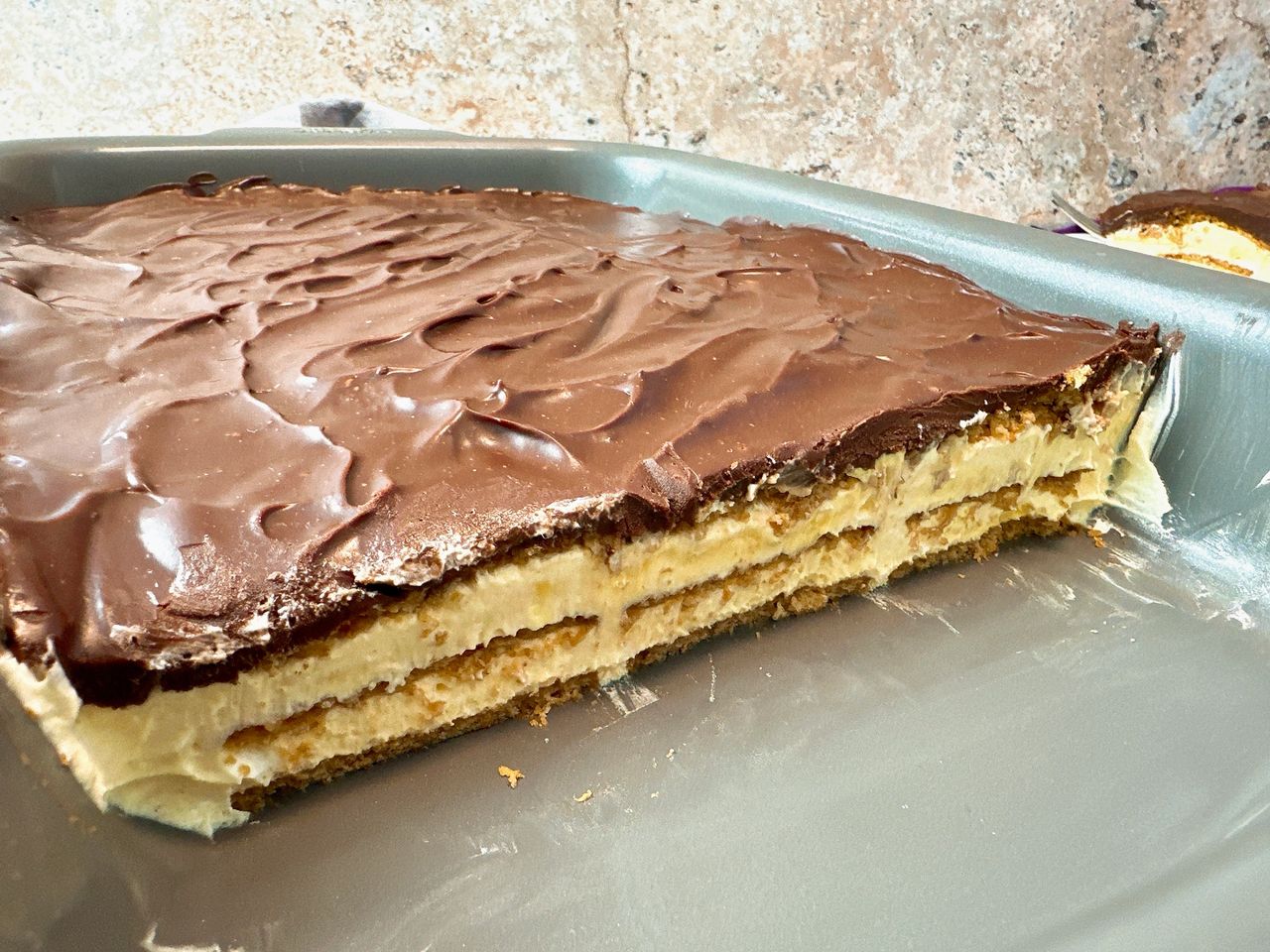 chocolate eclair cake