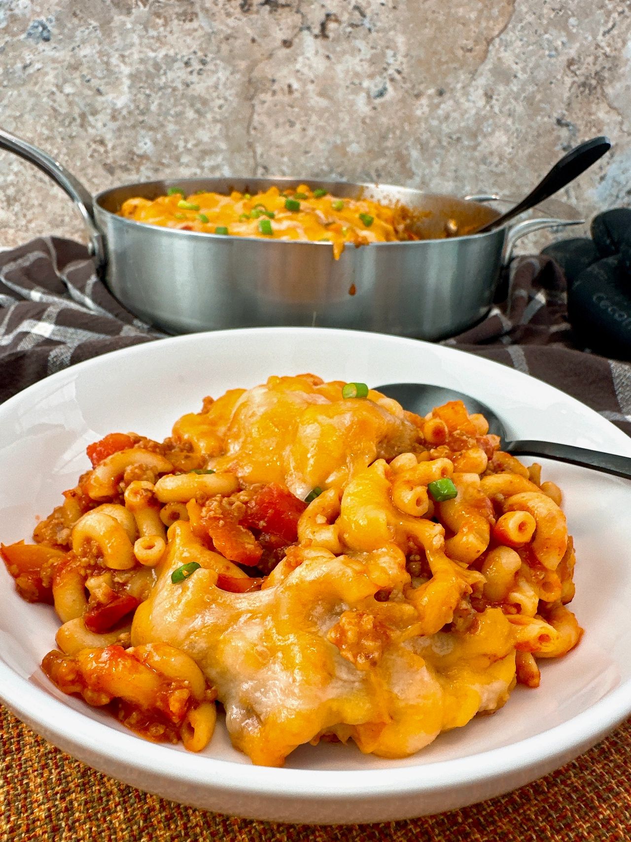 taco sausage and pasta