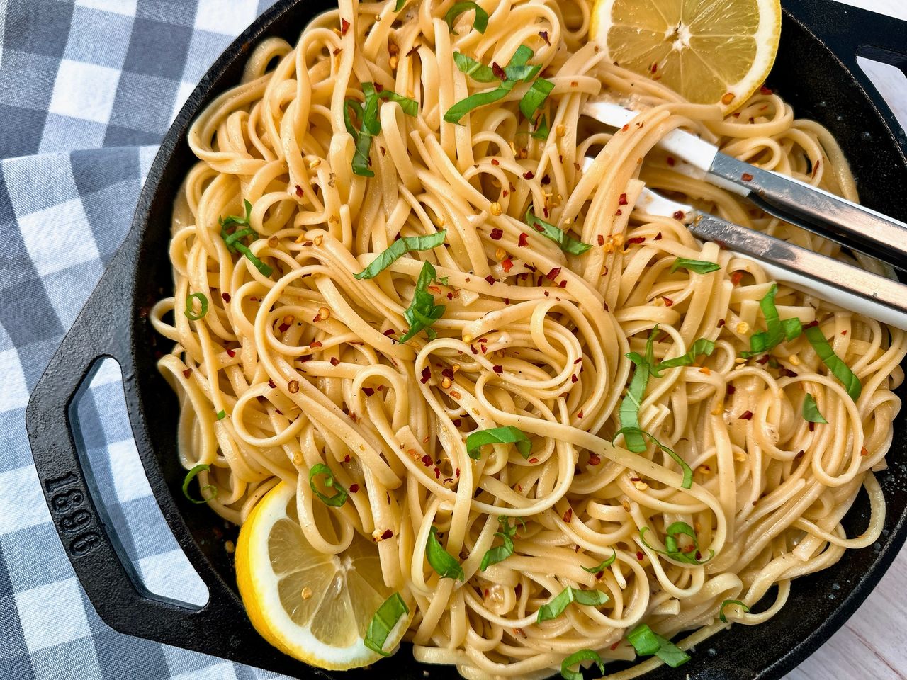 linguine with lemon and parmesan 