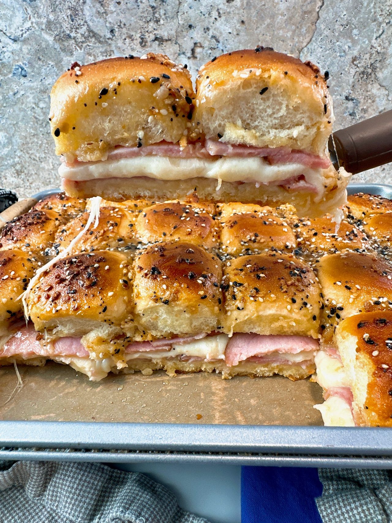 ham and cheese sliders