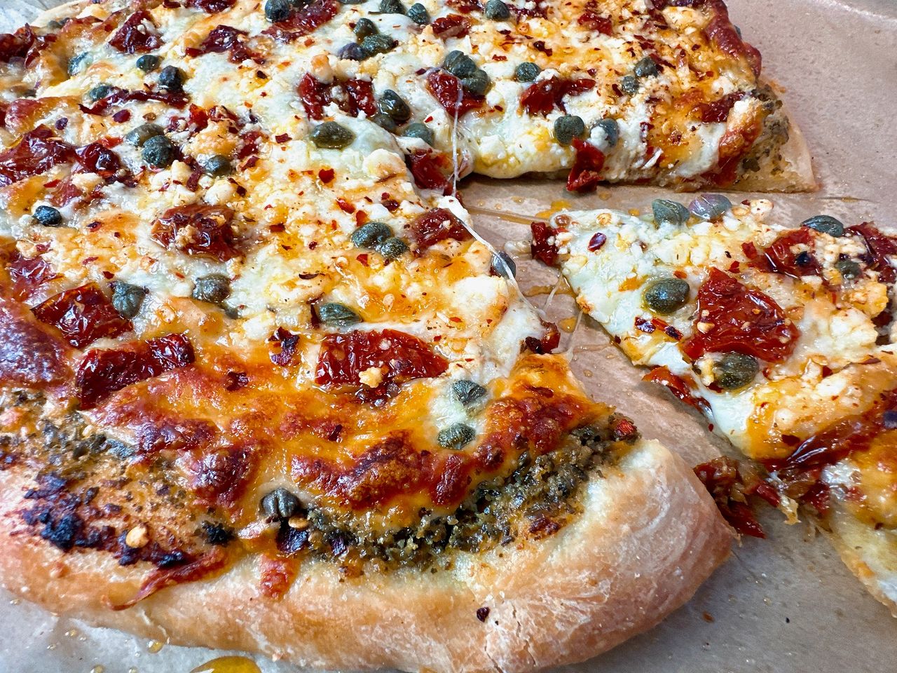 mediterranean pizza