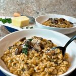 mushroom risotto