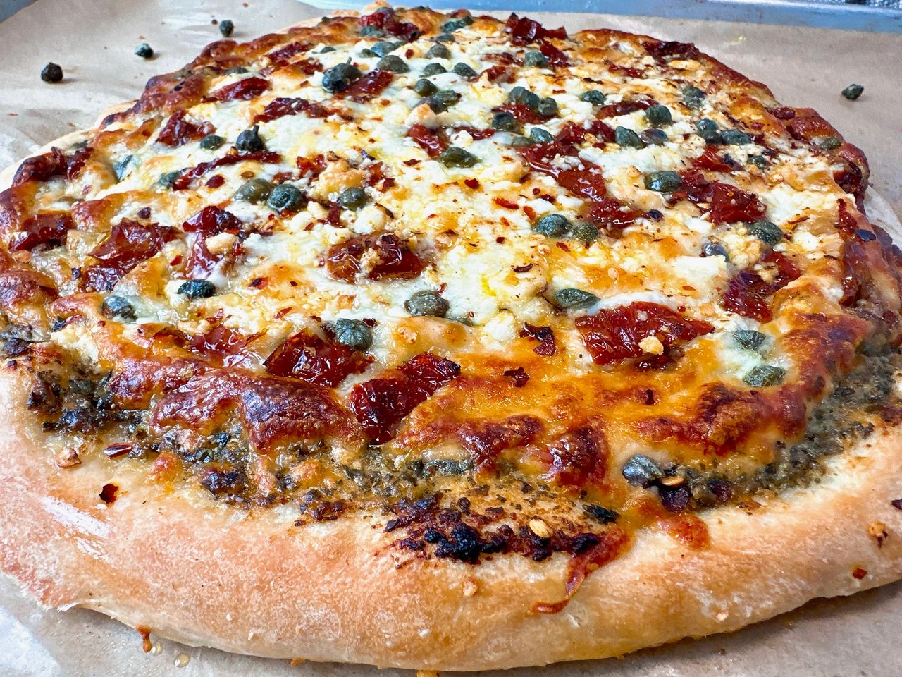 mediterranean pizza