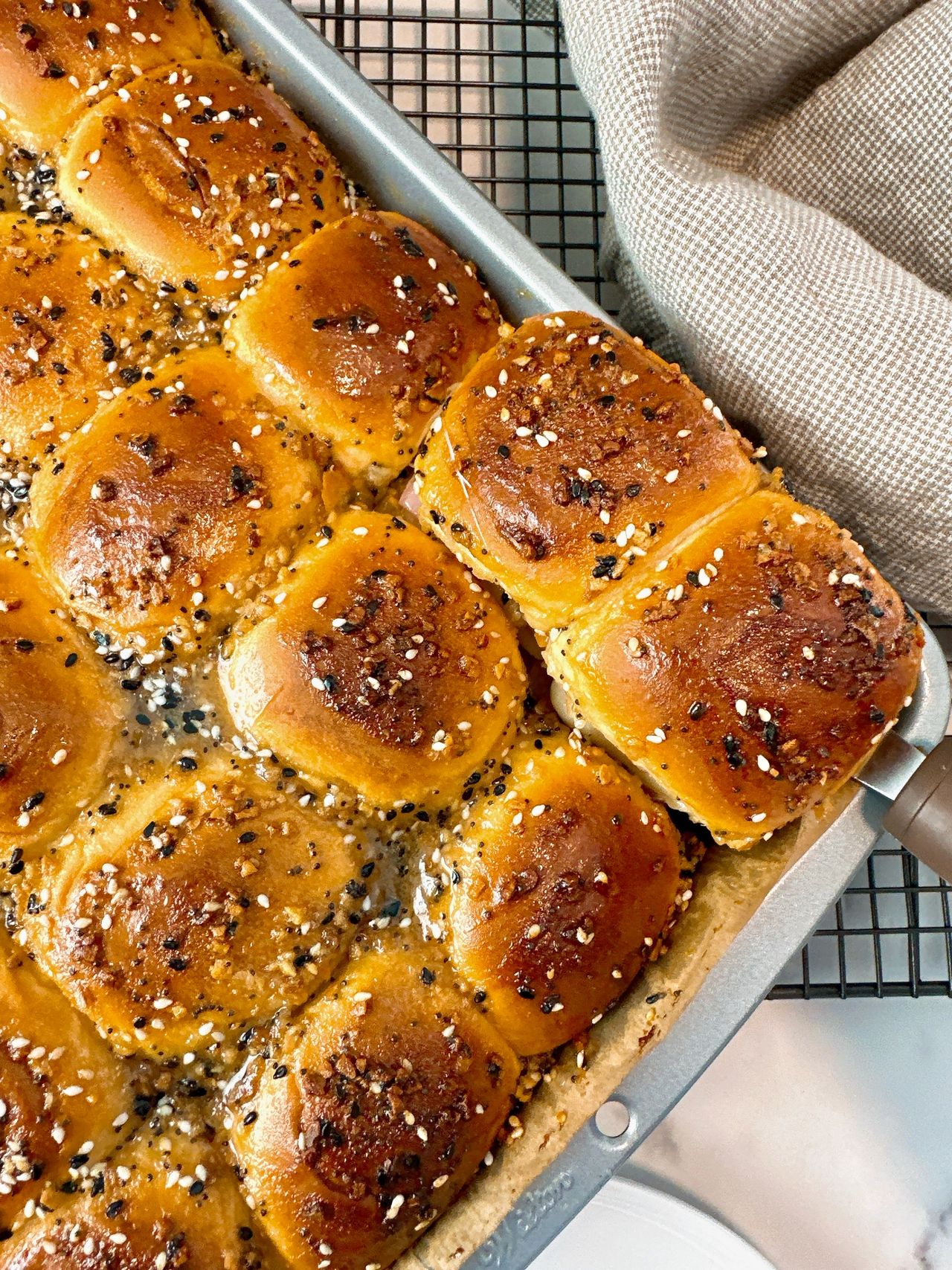 ham and cheese sliders