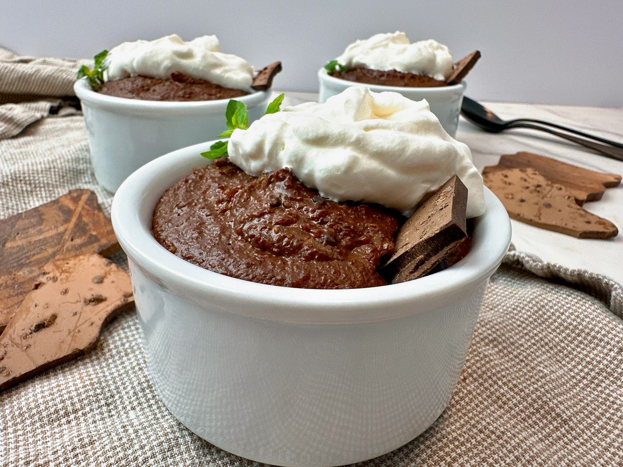Estonian kama pudding