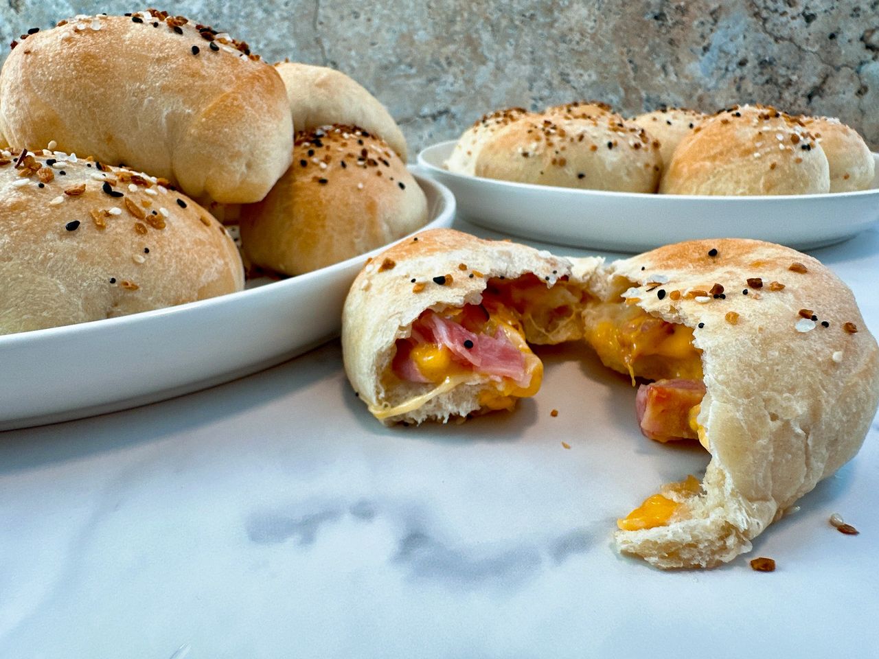 ham and cheese pockets