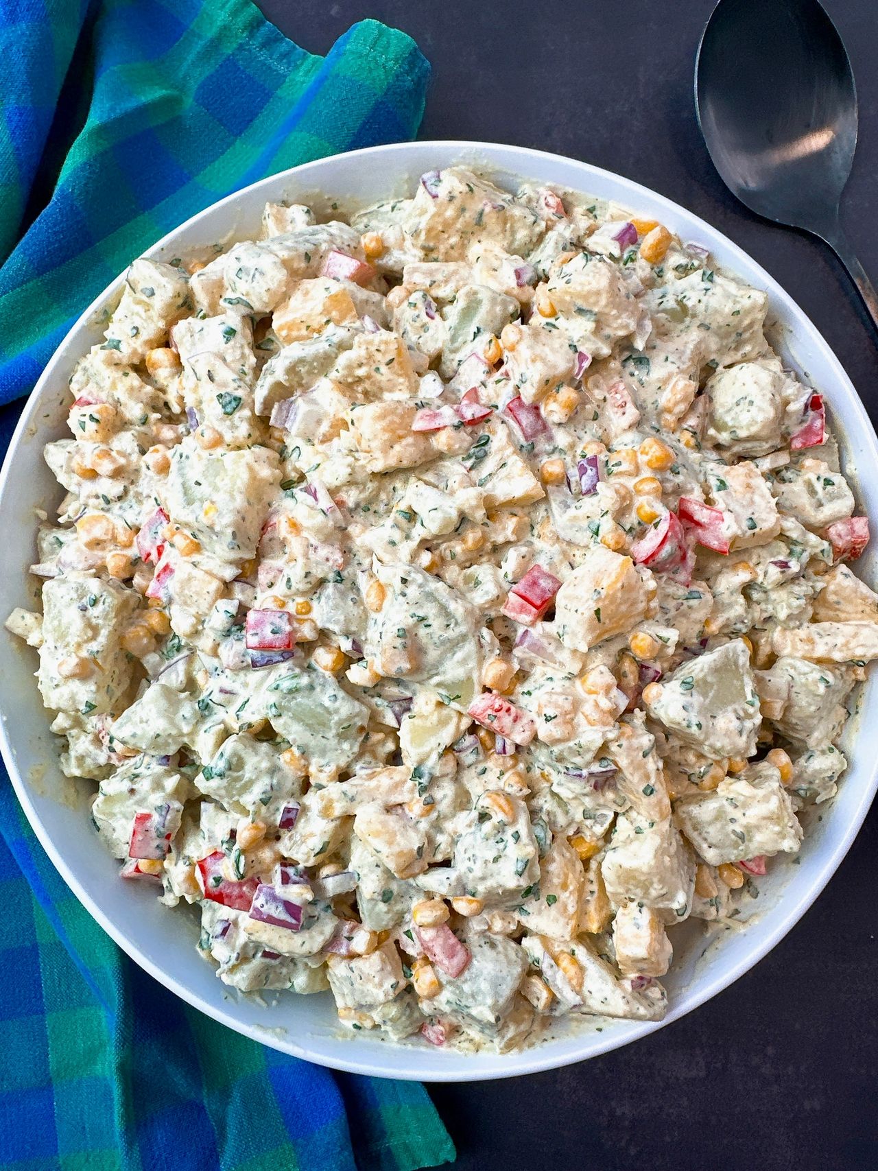 caribbean sweet potato salad