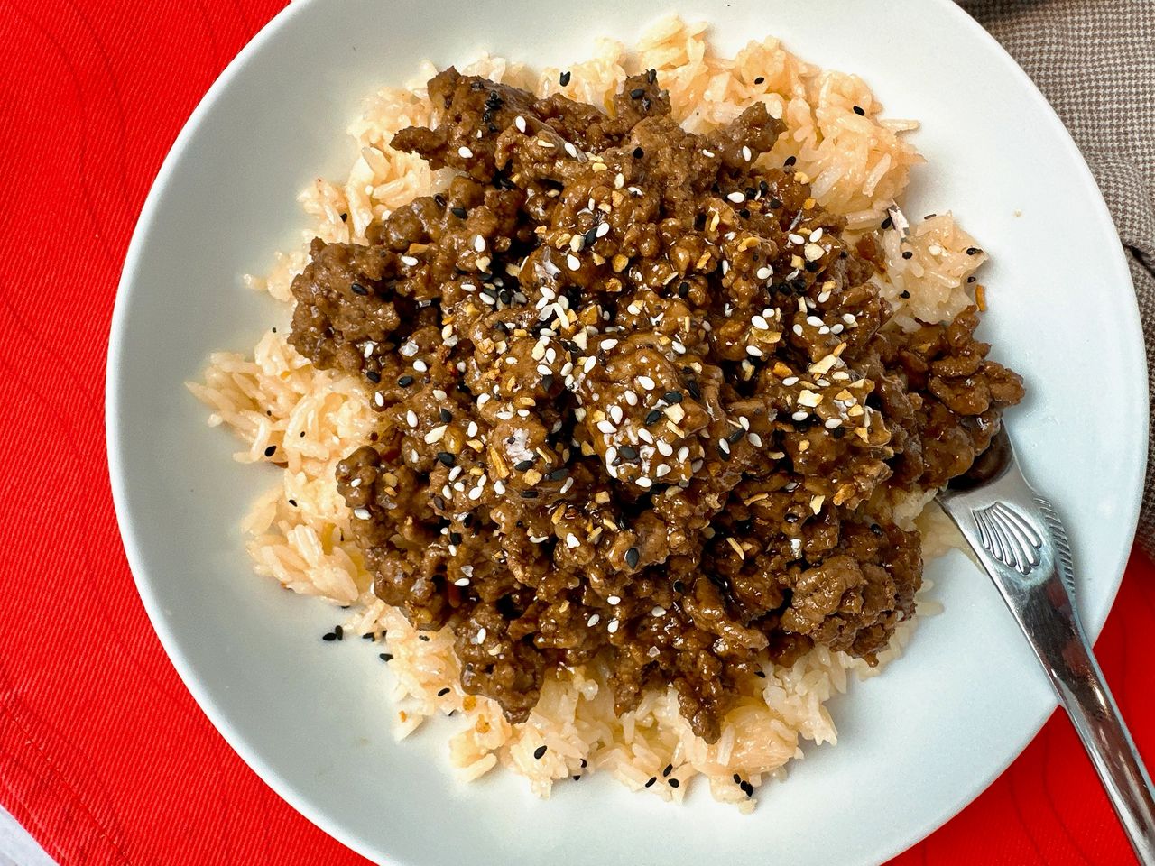 teriyaki ground beef